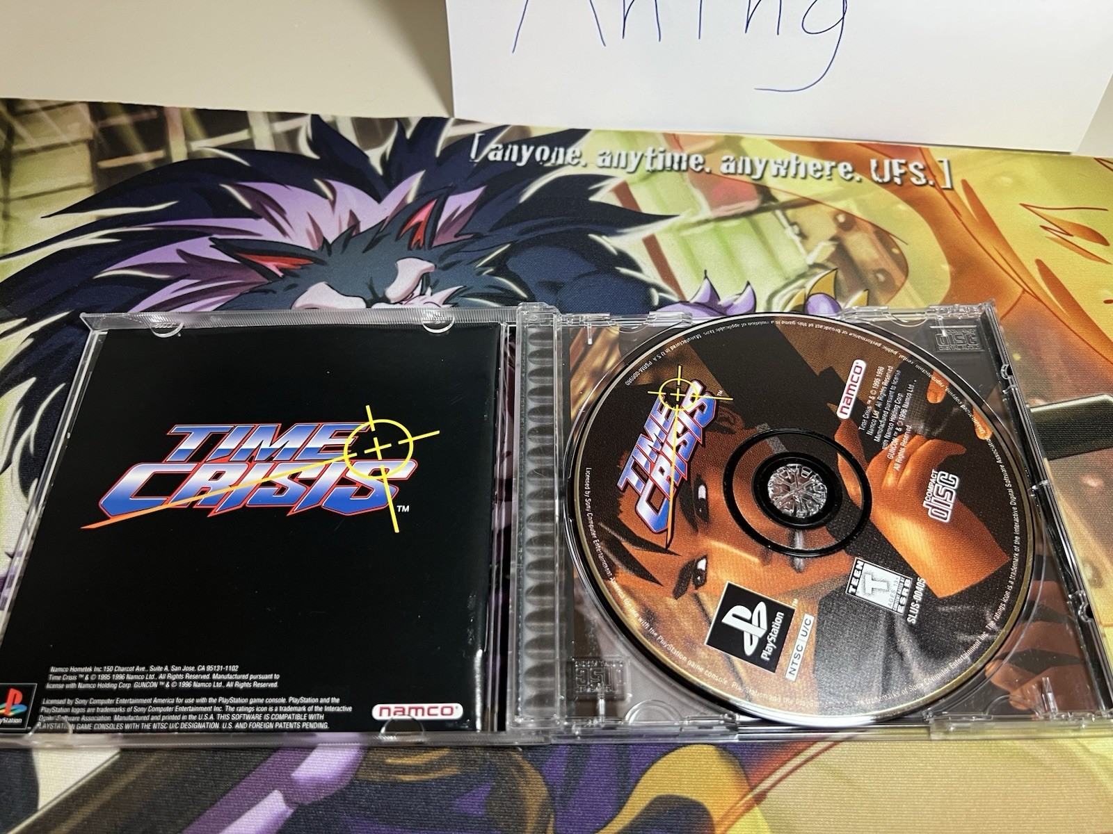 Point Blank Collection 1 2 3 & DS (Sony PlayStation 1) CIB Complete Time Crisis