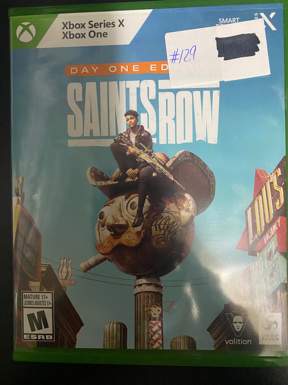 Saints Row Day One Edition – Microsoft XBox 1 – Deep Silver – Very Good Conditio
