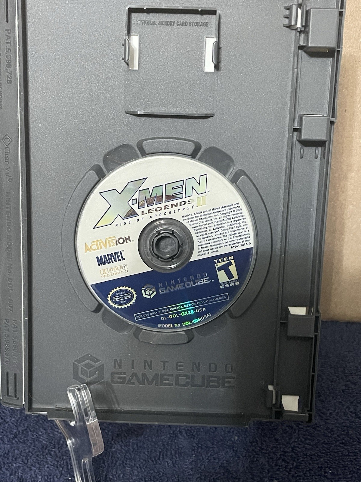X-men, GameCube Lot, X-men Legends 1 And 2, Next Dimension, CIB, Tested.