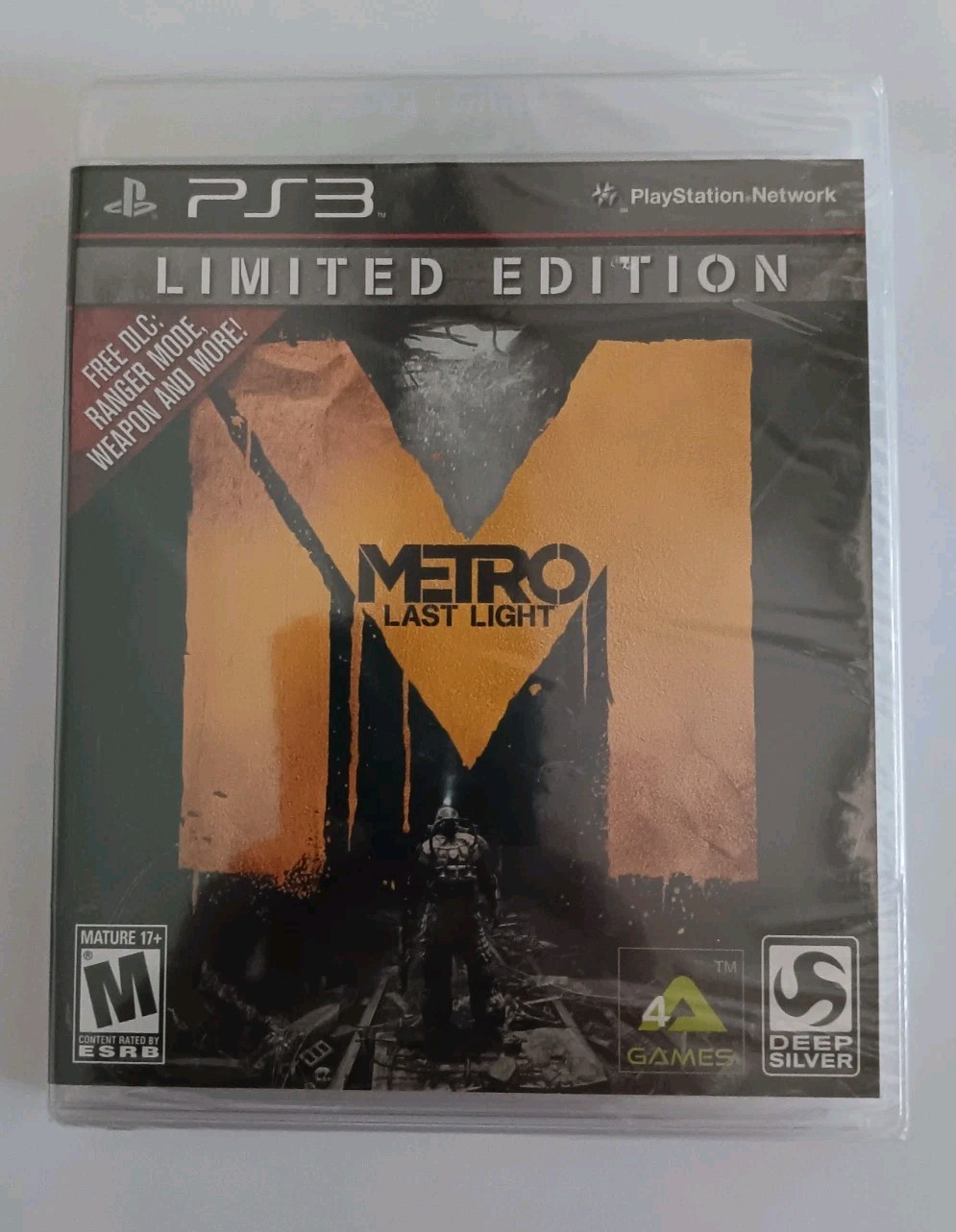 Deep Silver Metro: Last Light Limited Edition PS3 Shooter Brand New