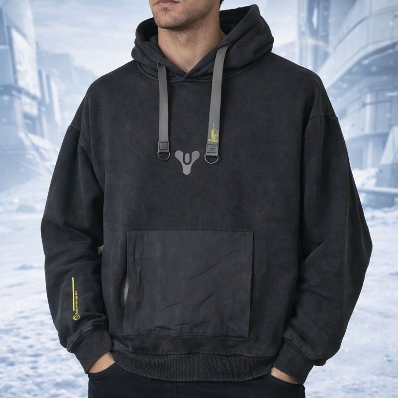 RARE ARK/8 x DESTINY Hoodie Men’s Small Europa Tech Pullover Video Game DGG