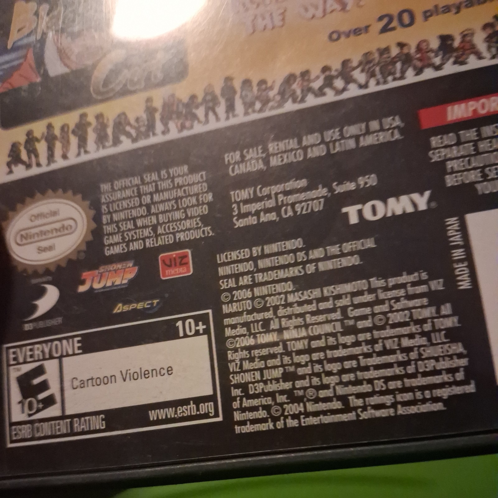 Naruto: Ninja Council 3 – Nintendo DS TESTED no book