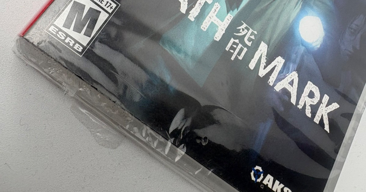 DEATH MARK 2018 Authentic Nintendo Switch *New, Please Read Description”