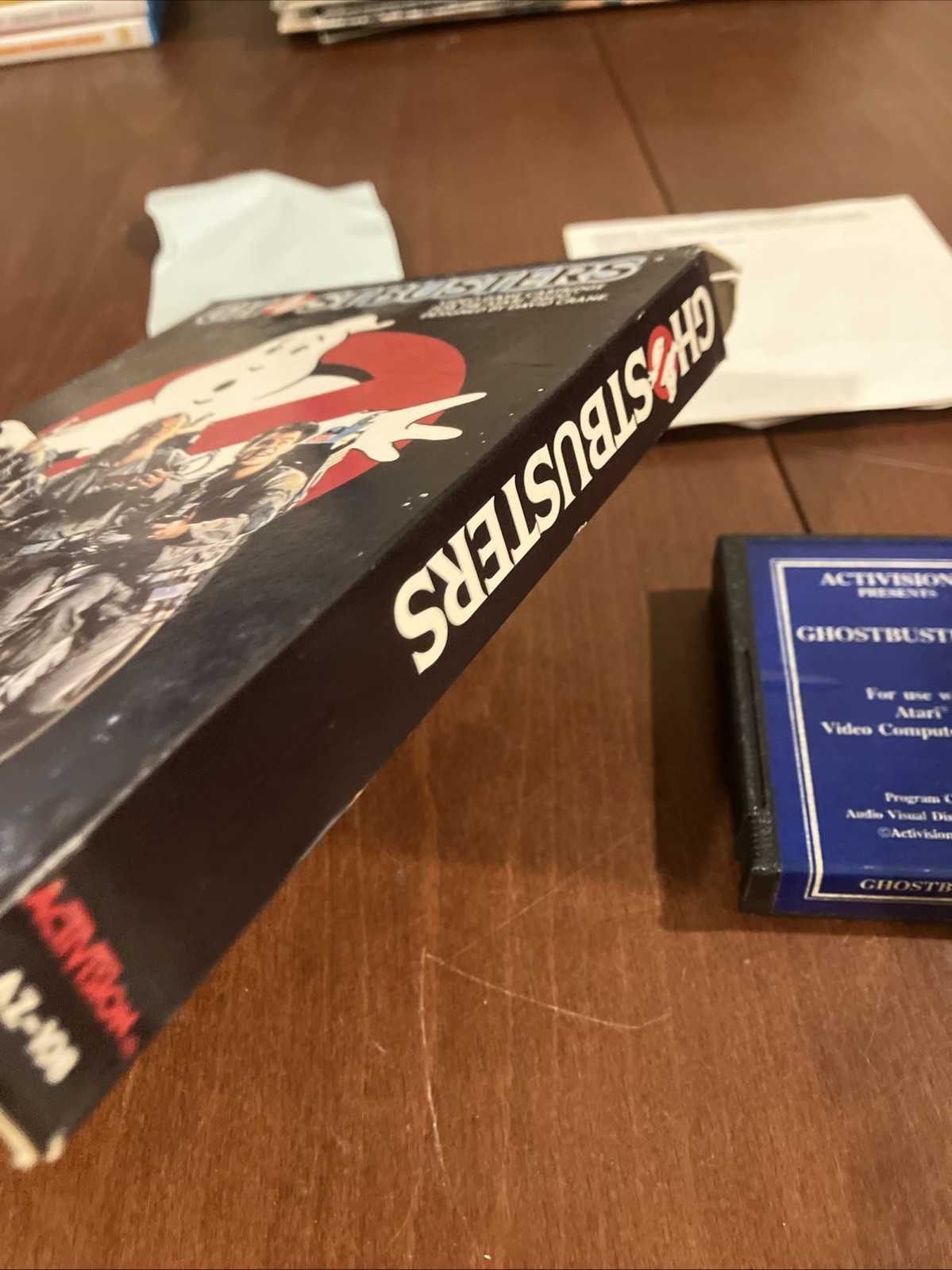 Atari 2600 Ghostbusters:CIB, Box, Manual, and Game, Tested and Working