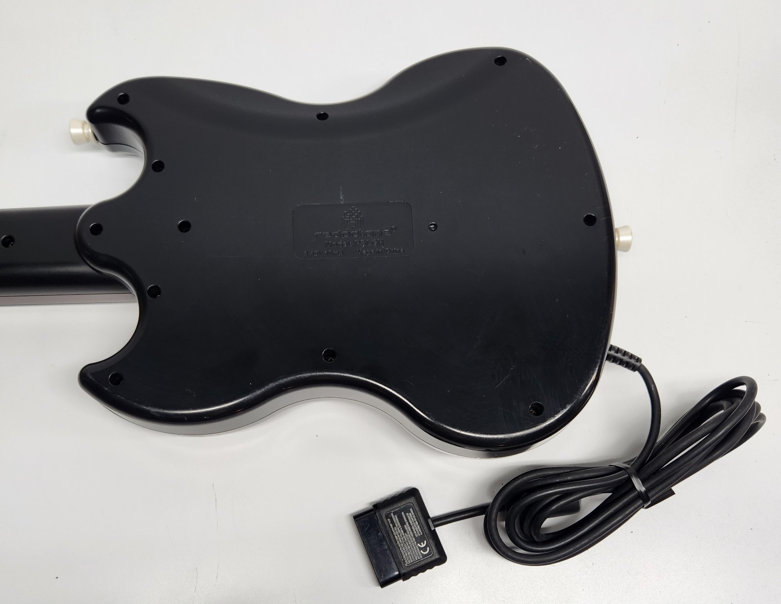 RedOctane SG Wired Controller Black PS2 Guitar Hero Controller & Game TESTED