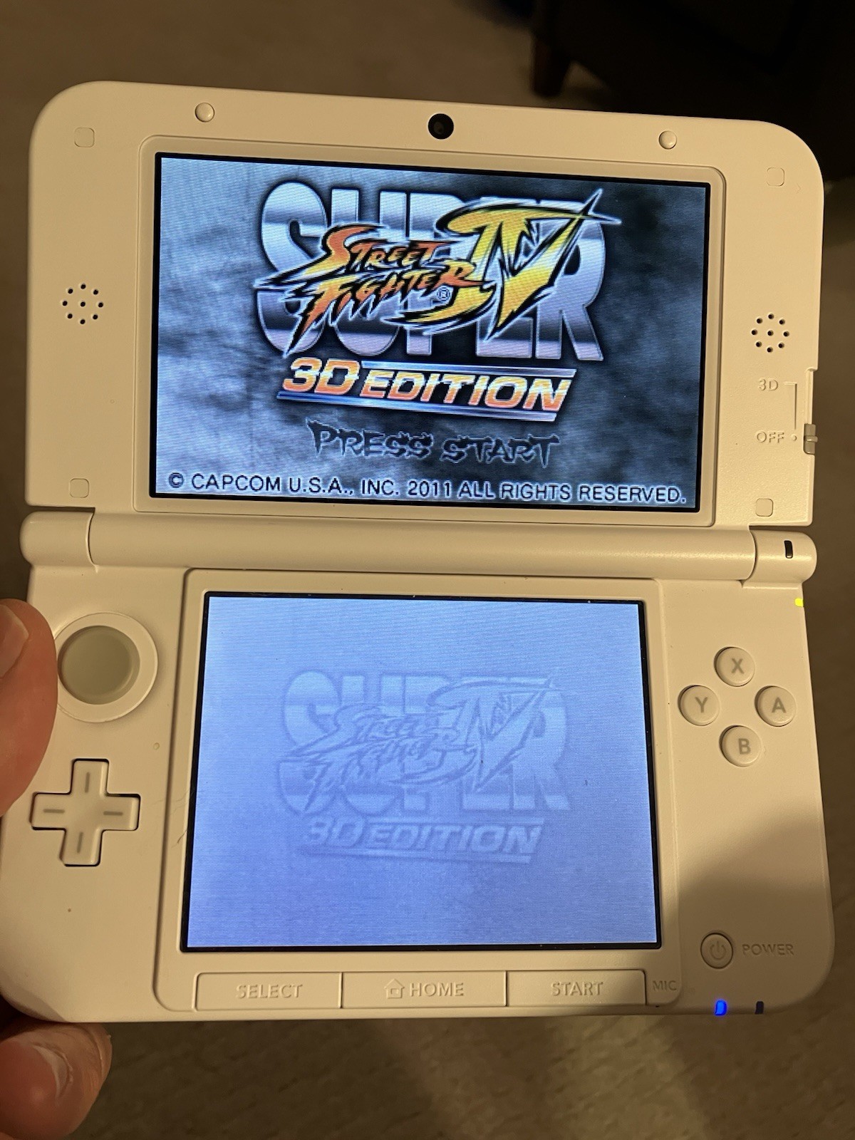 Super Street Fighter IV 3D Edition, Nintendo 3DS Lenticular Slipcover CIB Tested
