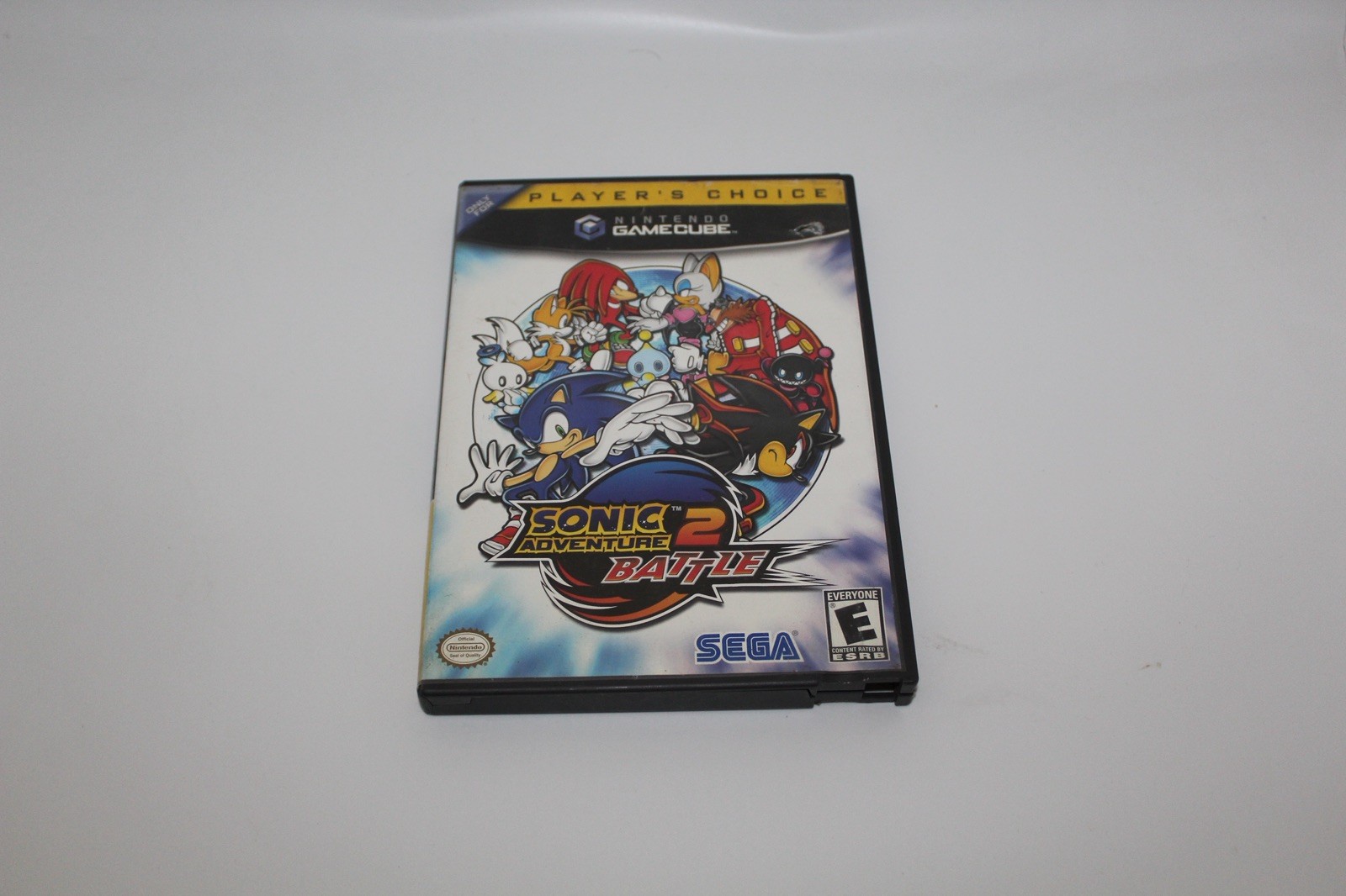 Sonic Adventure 2 Battle Disc + Manual In Box PLAYERS CHOICE GAMECUBE