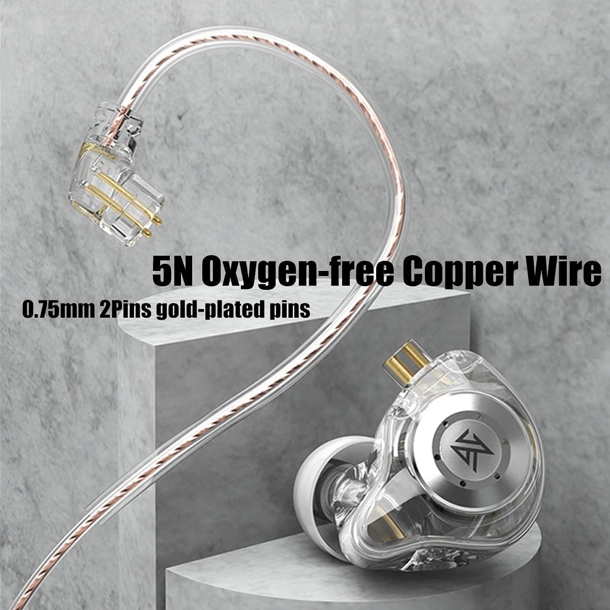 Black In-Ear Headphones with Dynamic Driver, Sound Isolation and Media Control