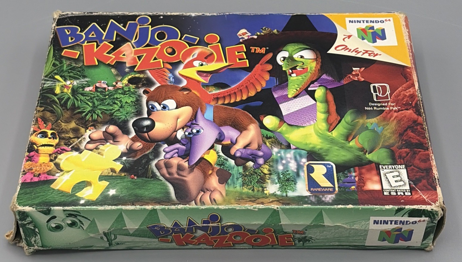 Banjo-Kazooie (Nintendo 64) CIB Complete w/ Manual Authentic💯 & Tested ✅ N64