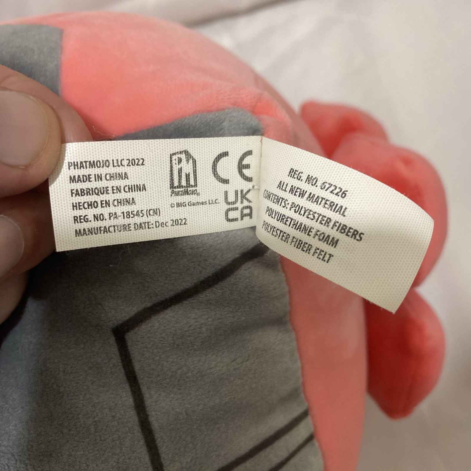 Big Games Pet Simulator X Cyborg Bunny Deluxe Tech Plush 9” PhatMojo Roblox