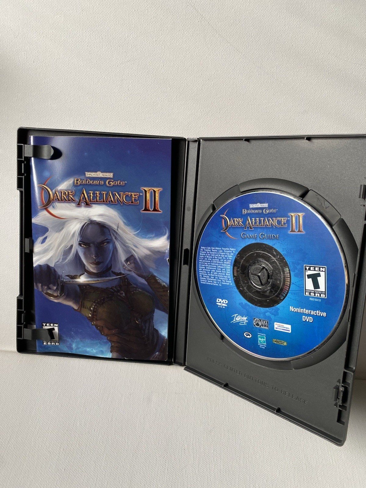 Baldur’s Gate: Dark Alliance II [Game Not Included, non-interactive DVD, 2004)