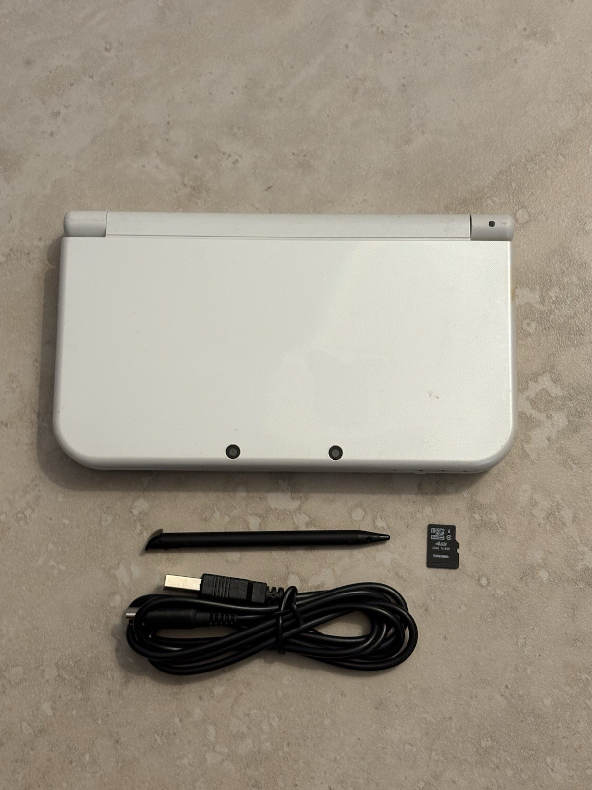 New Nintendo 3DS LL XL Pearl White Region Free USA Seller Top IPS Very Good