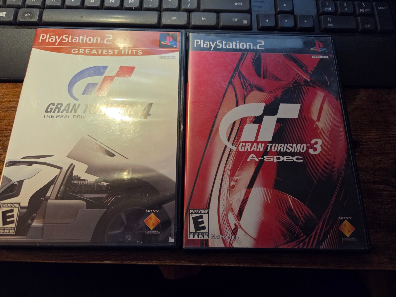 Gran Turismo 3 A-Spec + Gran Turismo 4 – Sony PlayStation 2 VIDEO GAME LOT
