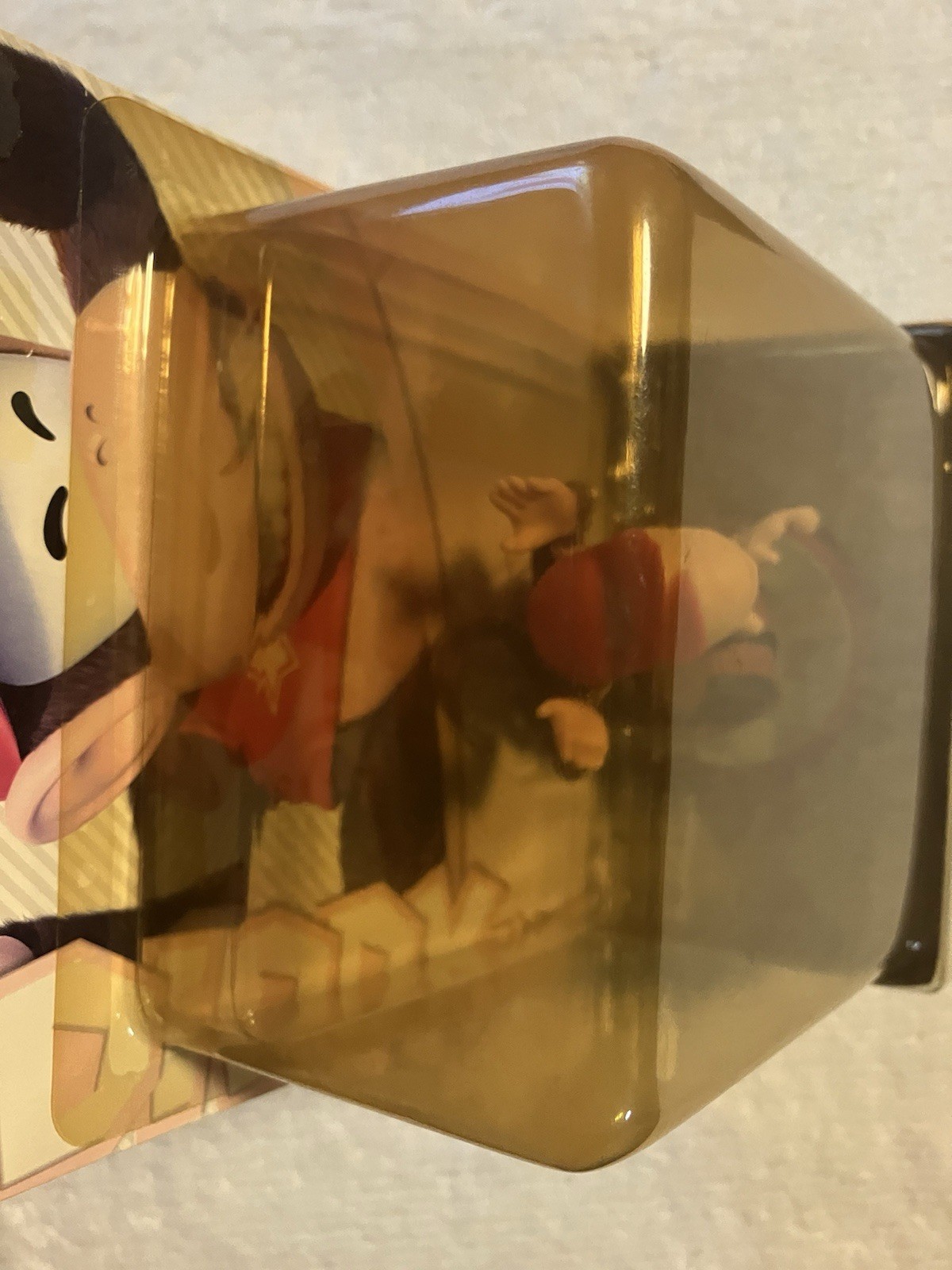 Nintendo Amiibo Super Mario Series Diddy Kong Figure *Sun Damaged Package*