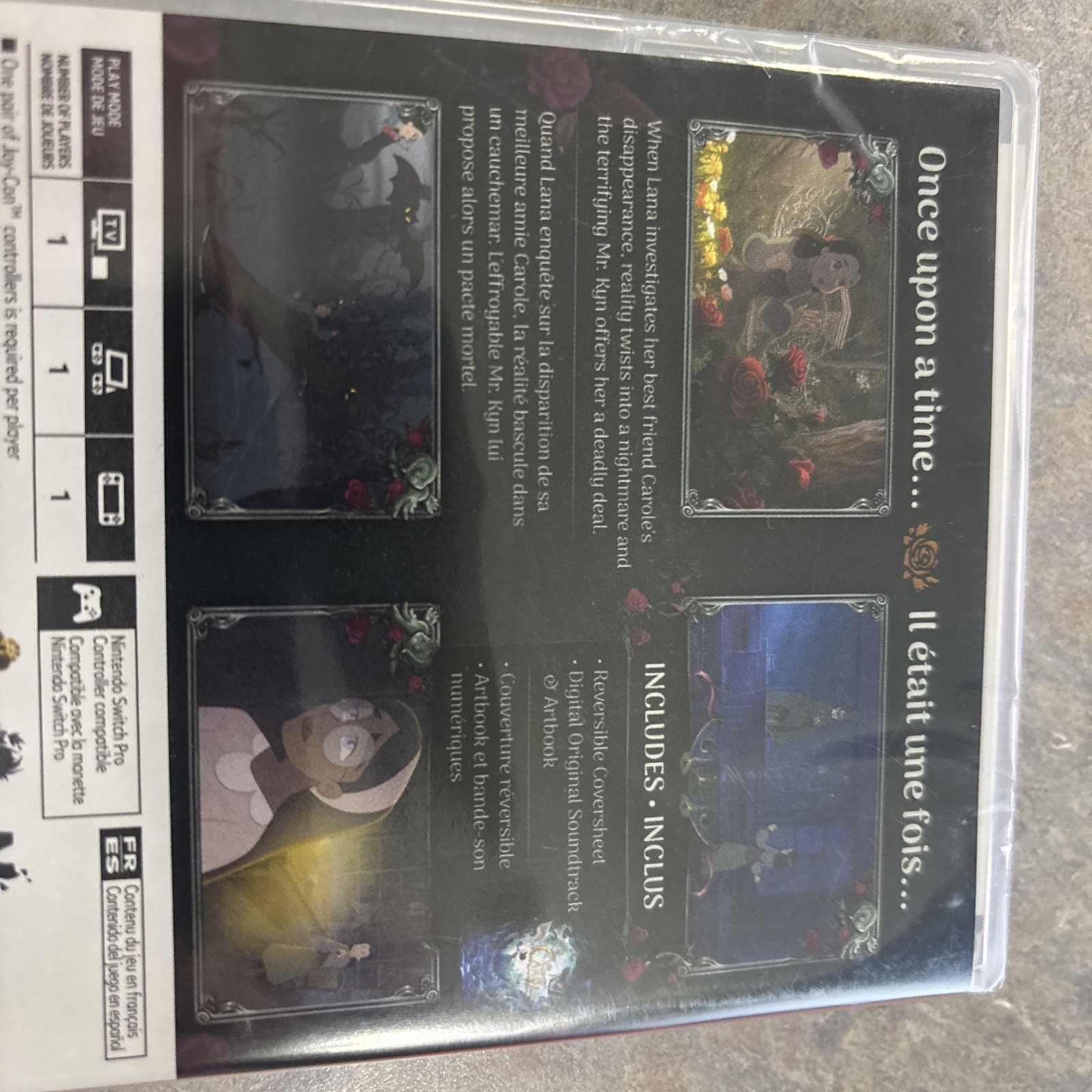 Bye Sweet Carole Nintendo Switch 2025 Physical adventure horror game NEW SEALED