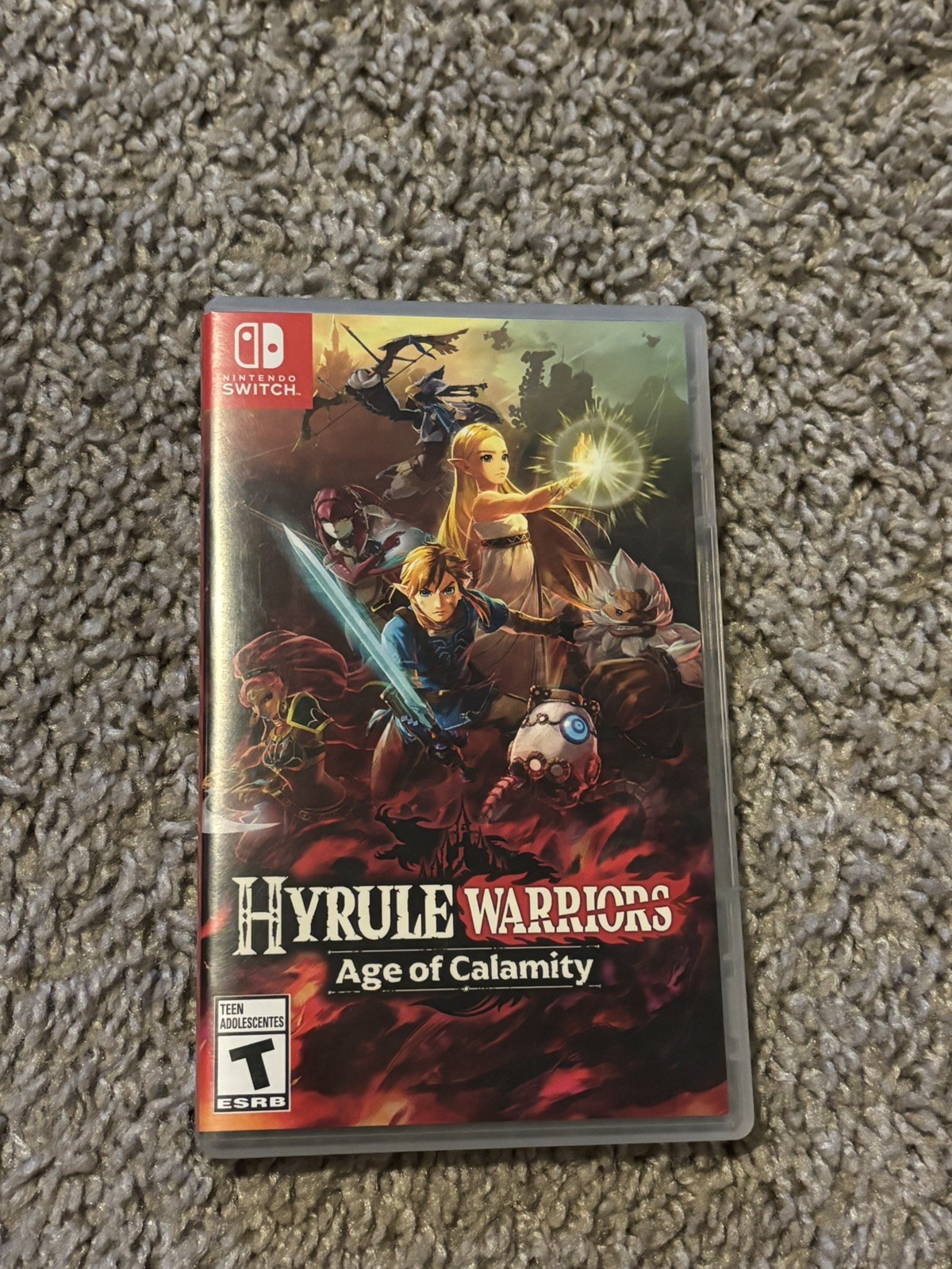 Hyrule Warriors Age of Calamity Zelda Nintendo Switch Complete CIB Tested