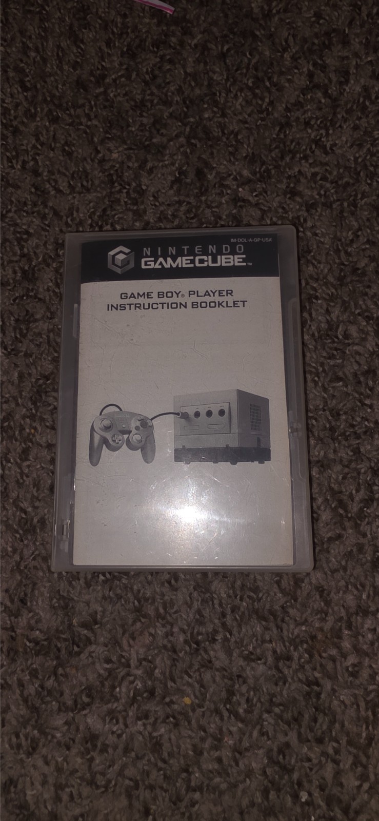 Nintendo GameCube Gameboy Player Start Up Disc With Case And Manual