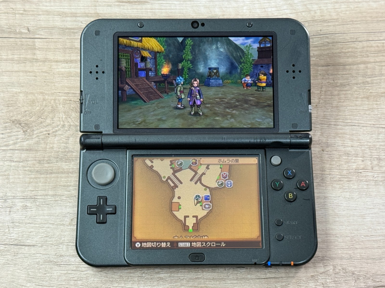 Nintendo New 3DS XL Metallic Black Console Tested Japan Tested D001