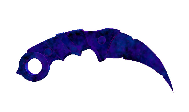 Galaxy Karambit (Da Hood ROBLOX)