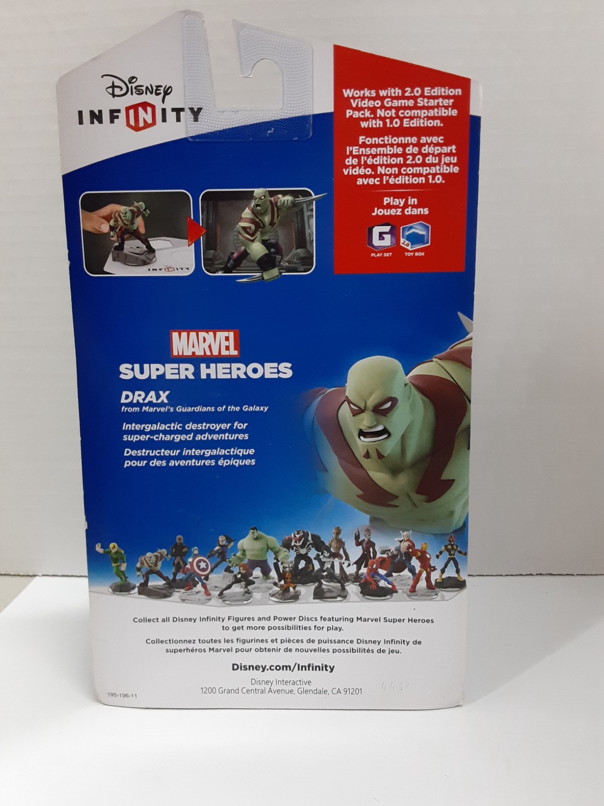 Disney Infinity 2.0 Drax NEW SEALED Marvel Super Heroes Guardians of the Galaxy