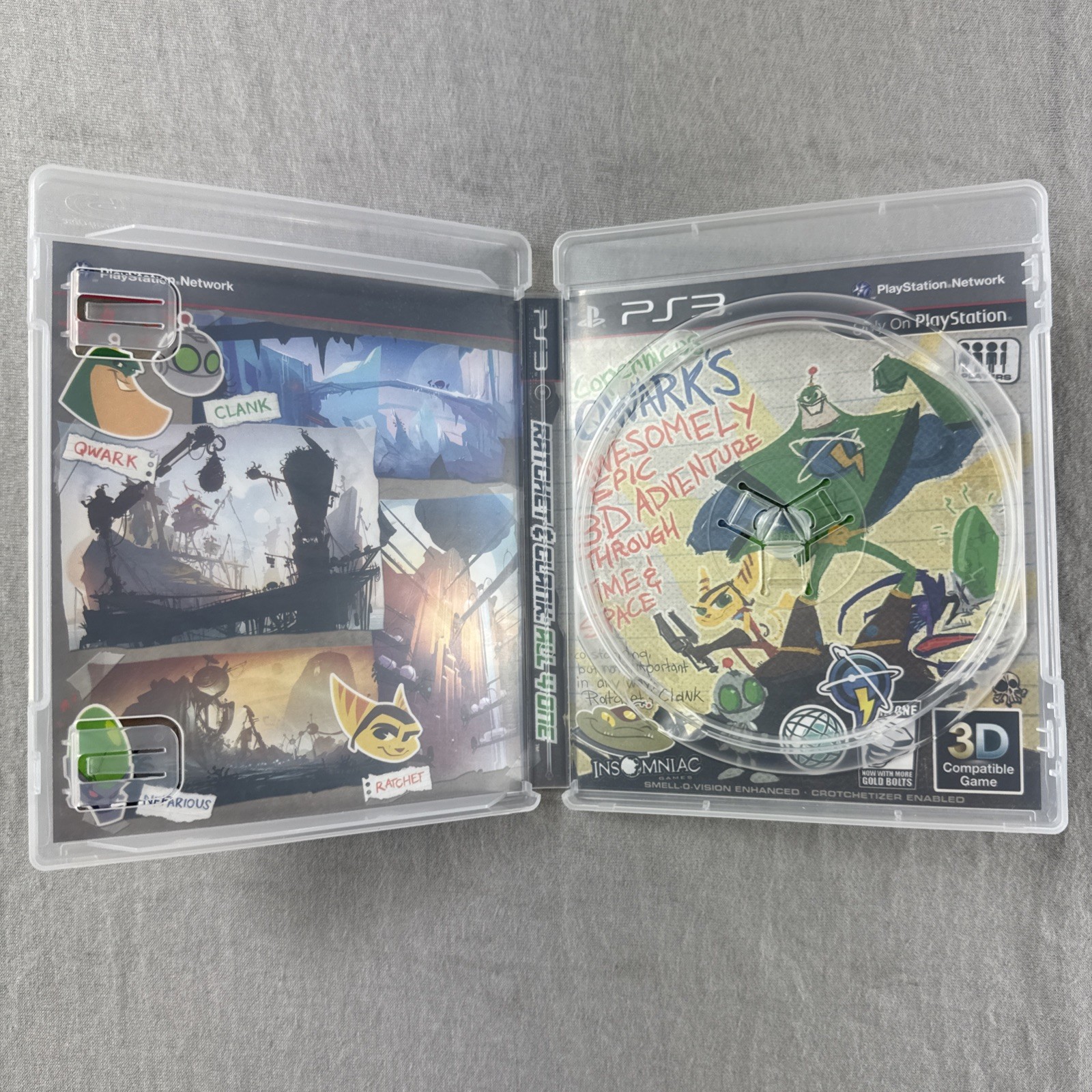 Ratchet & Clank: All 4 One (Sony PlayStation 3, 2011) Complete Tested Working