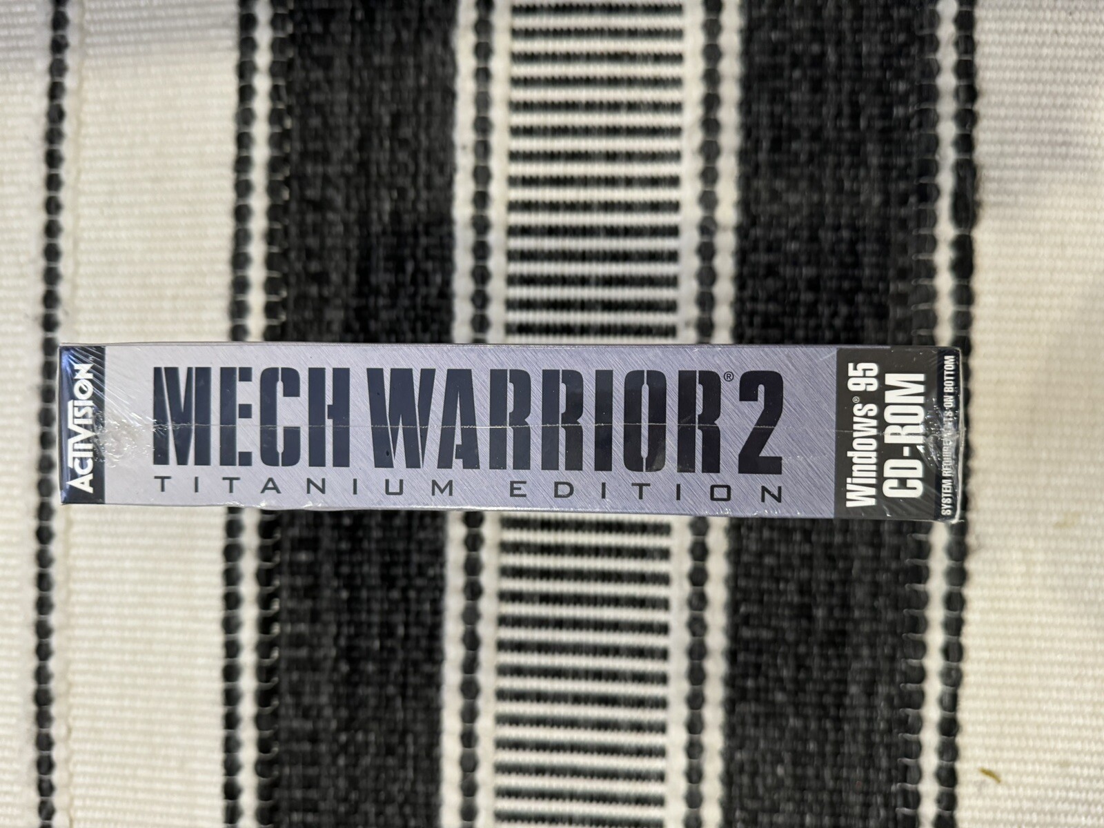 MECHWARRIOR 2 TITANIUM EDITION 3-D ACCERALTED SEALED GAME PC BATTLETECH
