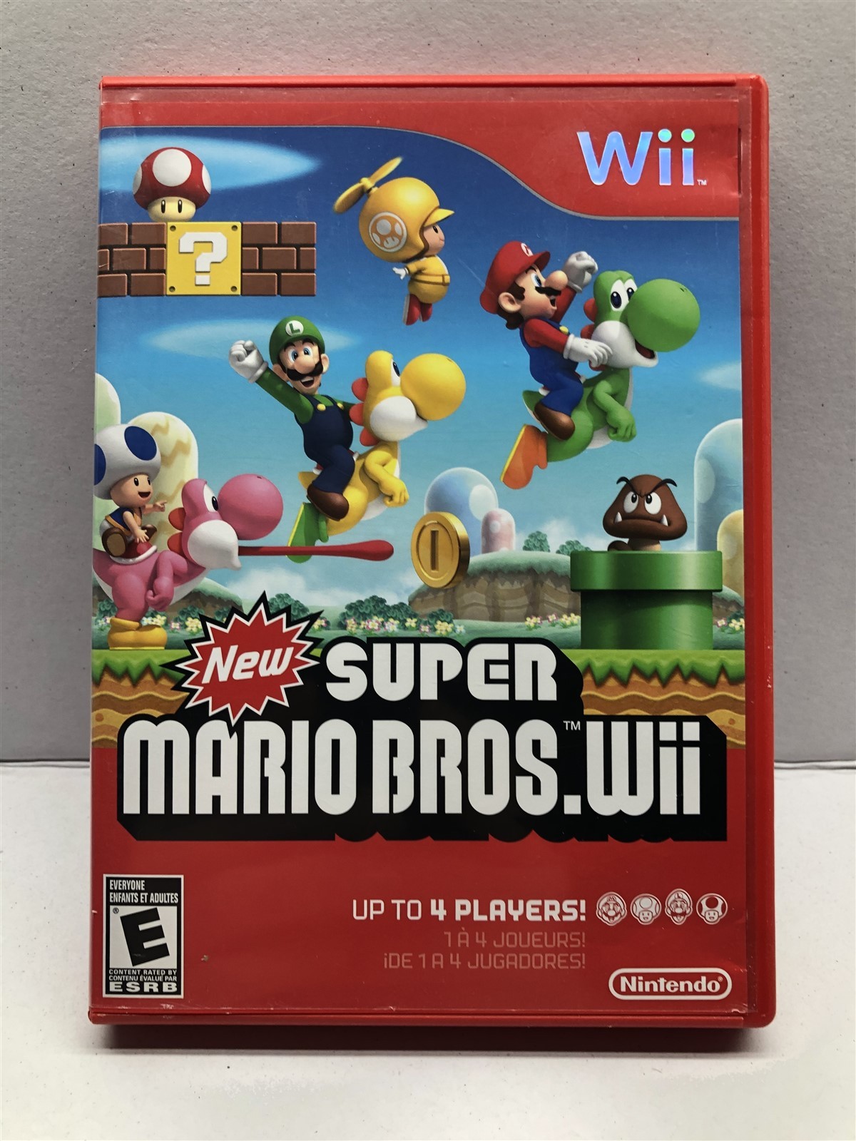 New Super Mario Bros Wii (Nintendo Wii) Complete w/ Manual – Clean & Tested