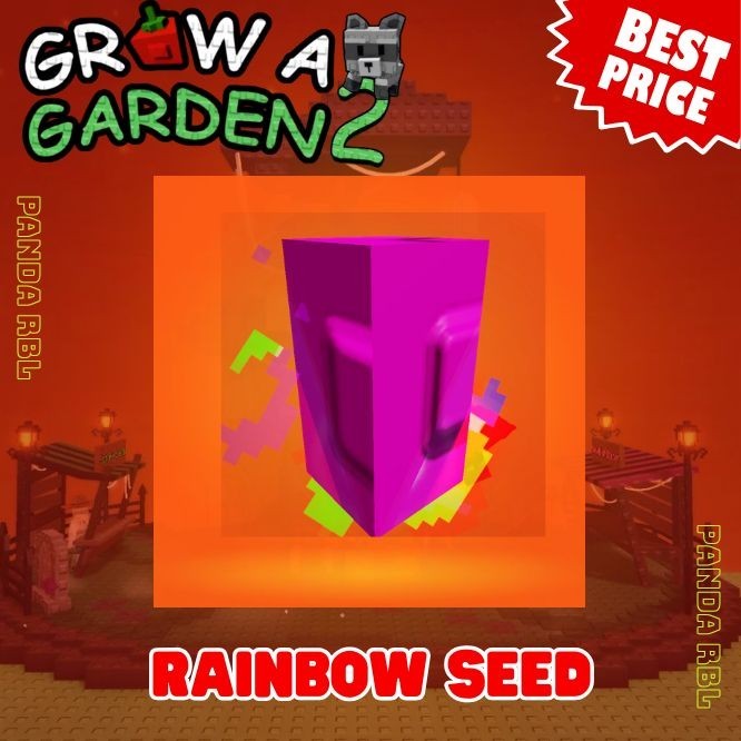 10X RAINBOW SEED GROW A GARDEN 2