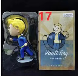 Fallout Bobblehead Vault Boy Collectible Prop Skills Decorations Statue 1:12