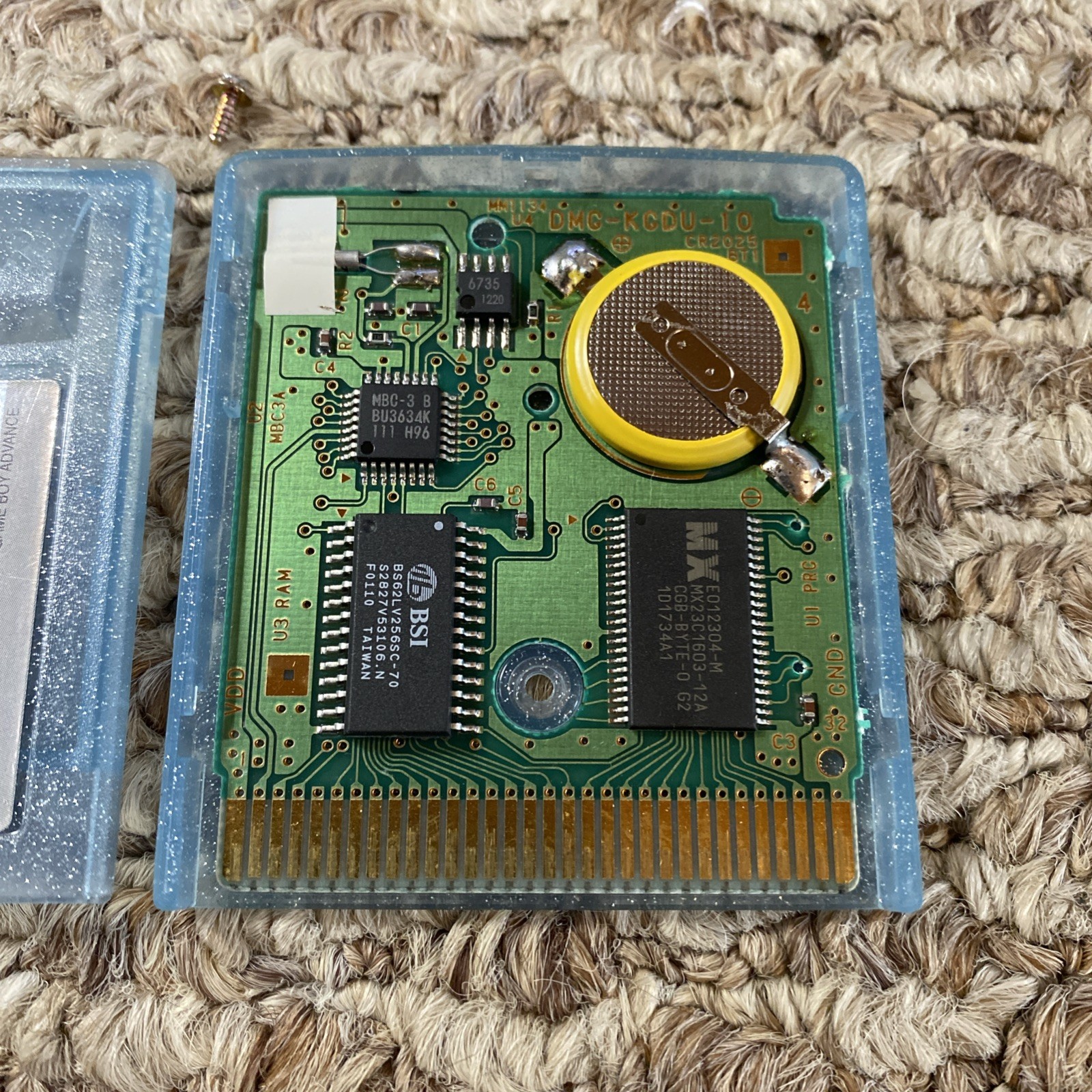 Pokémon: Crystal GBC (Game Boy Color, 2001) *New Battery* Authentic & Saves
