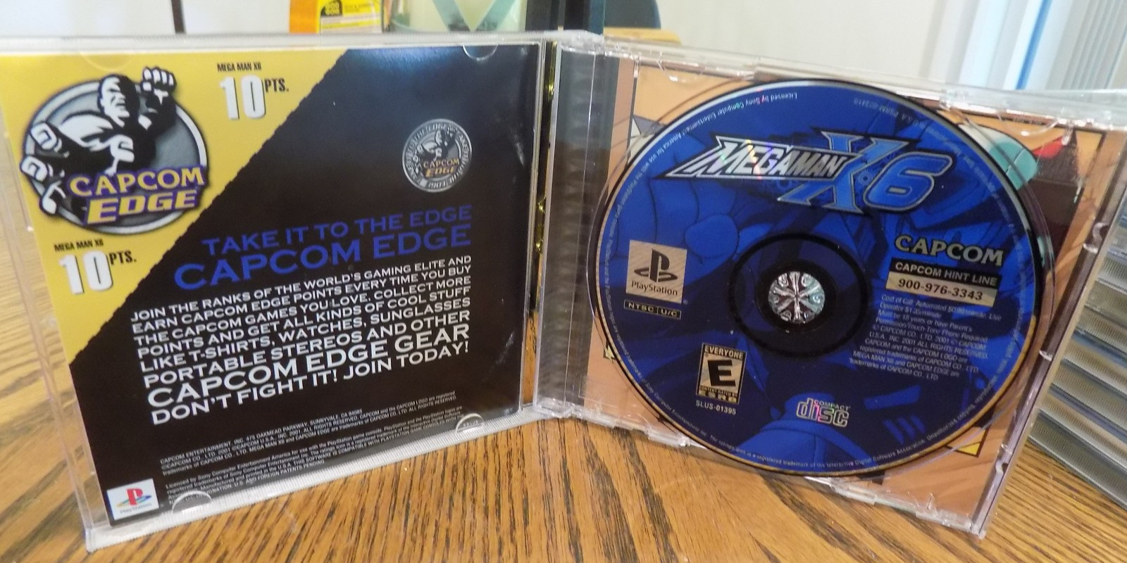 Mega Man X6 CIB black label good shape PS1 (Sony PlayStation 1, 2001)