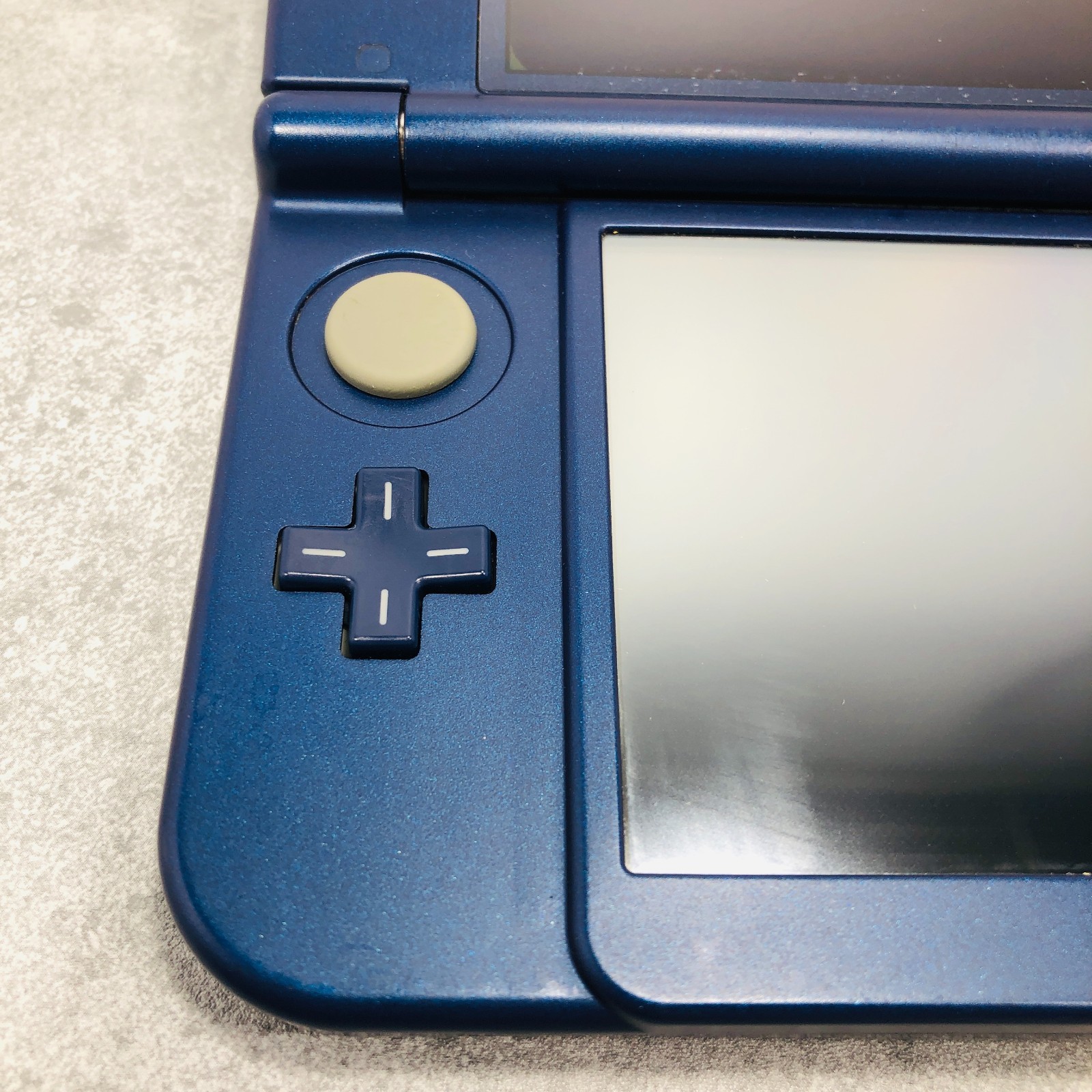 [Top IPS / EX+3] New Nintendo 3DS LL XL Metallic Blue console Japan NTSC-J 6-123
