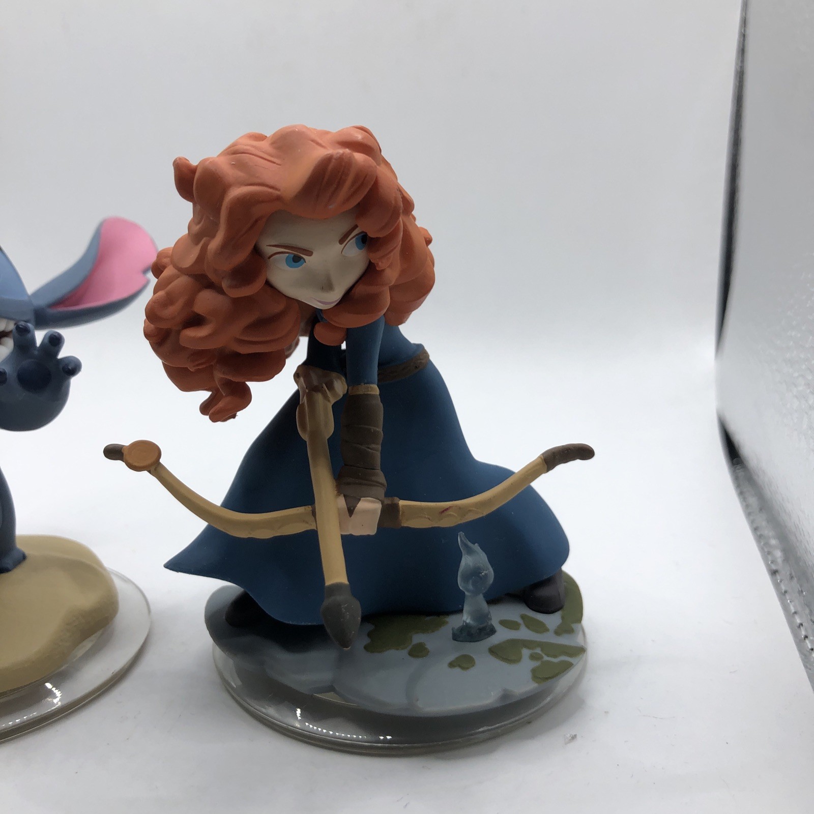 DISNEY INFINITY 2.0 Merida & Stitch Gaming Figure, Cake Topper Lot of 2