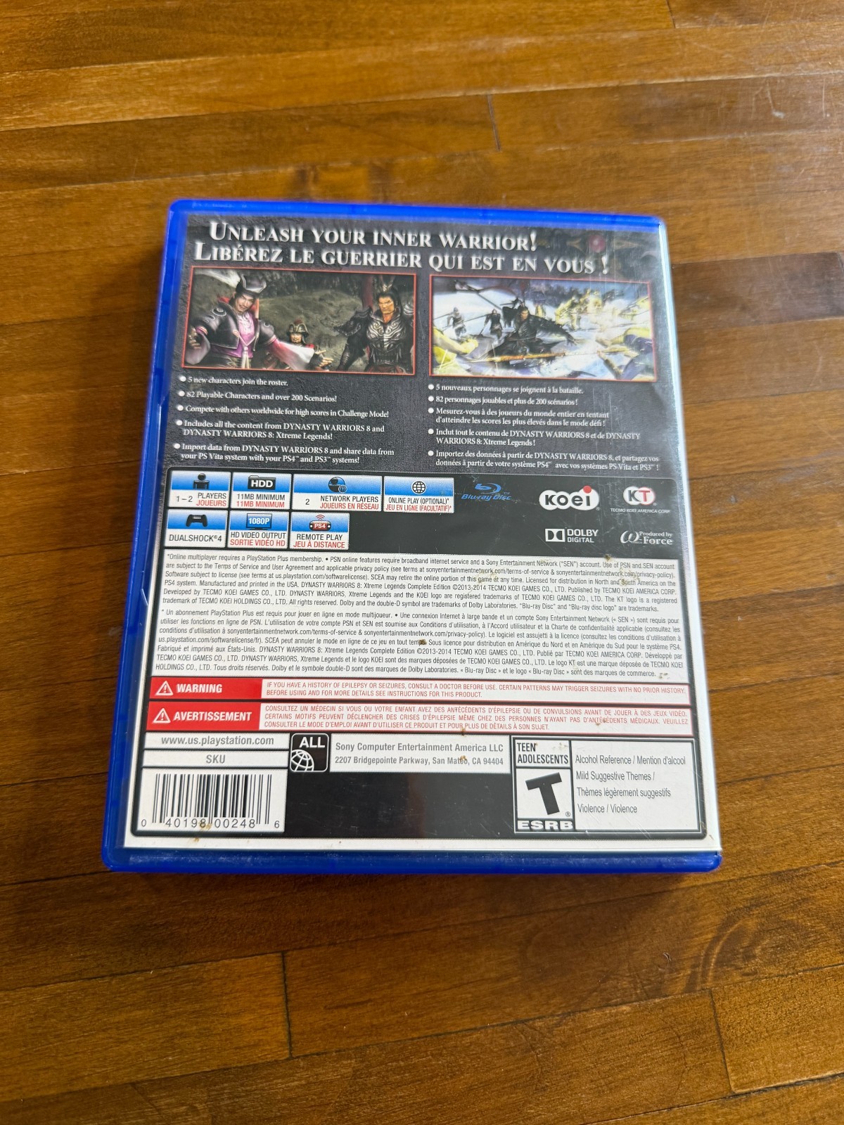 Dynasty Warriors 8: Xtreme Legends — Complete Edition (Sony PlayStation 4,…