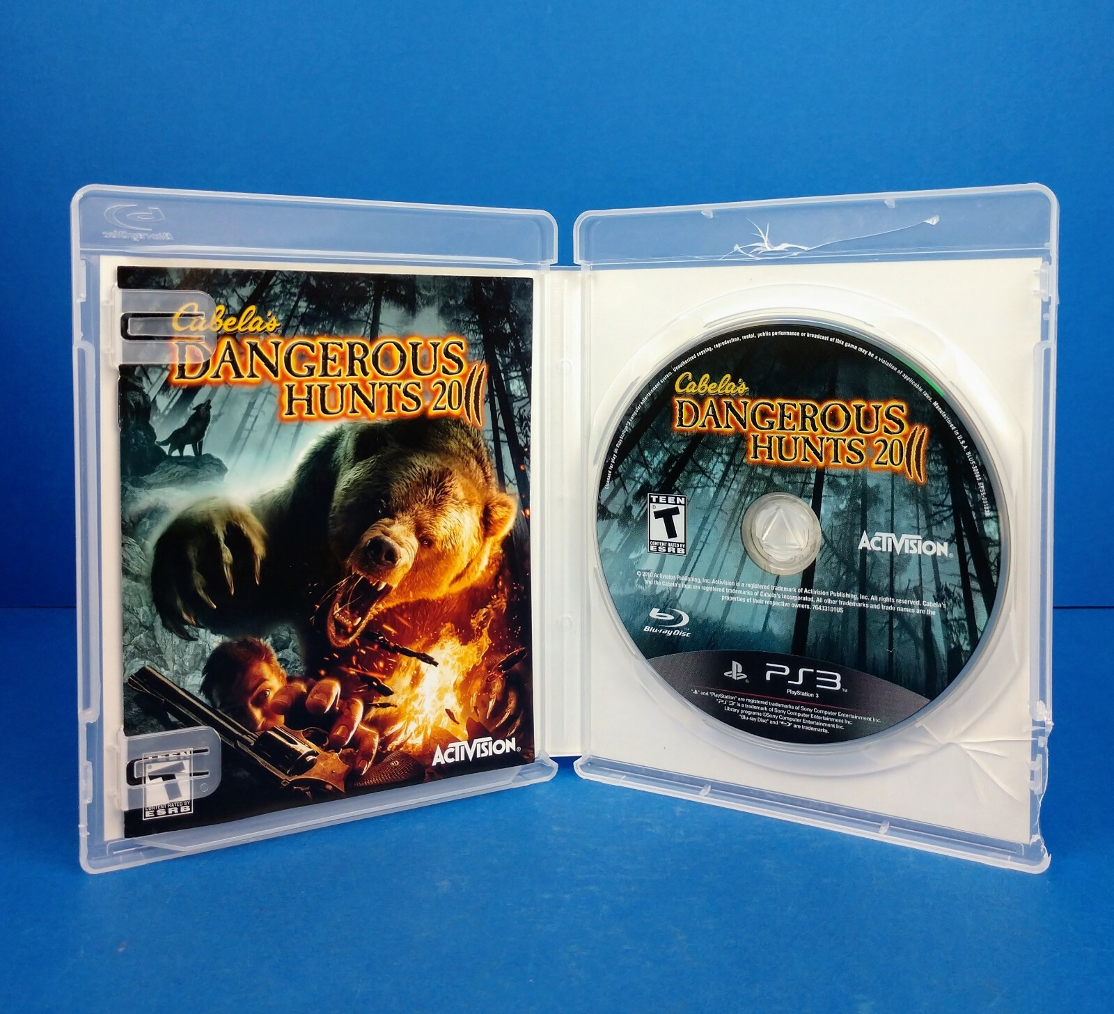Cabela’s Dangerous Hunts 2011 w/ Manual (Sony PlayStation 3, PS3)