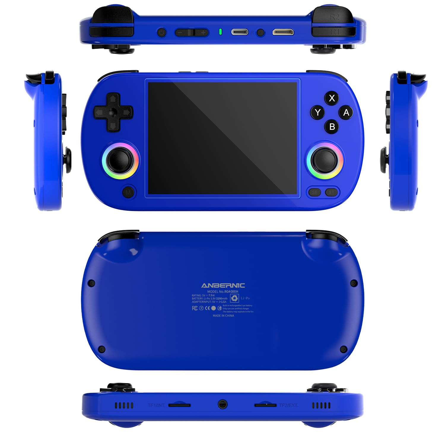 Anbernic RG40XX H Retro Handheld Game Consoles RG40XXH Retro Gaming Console 64 T