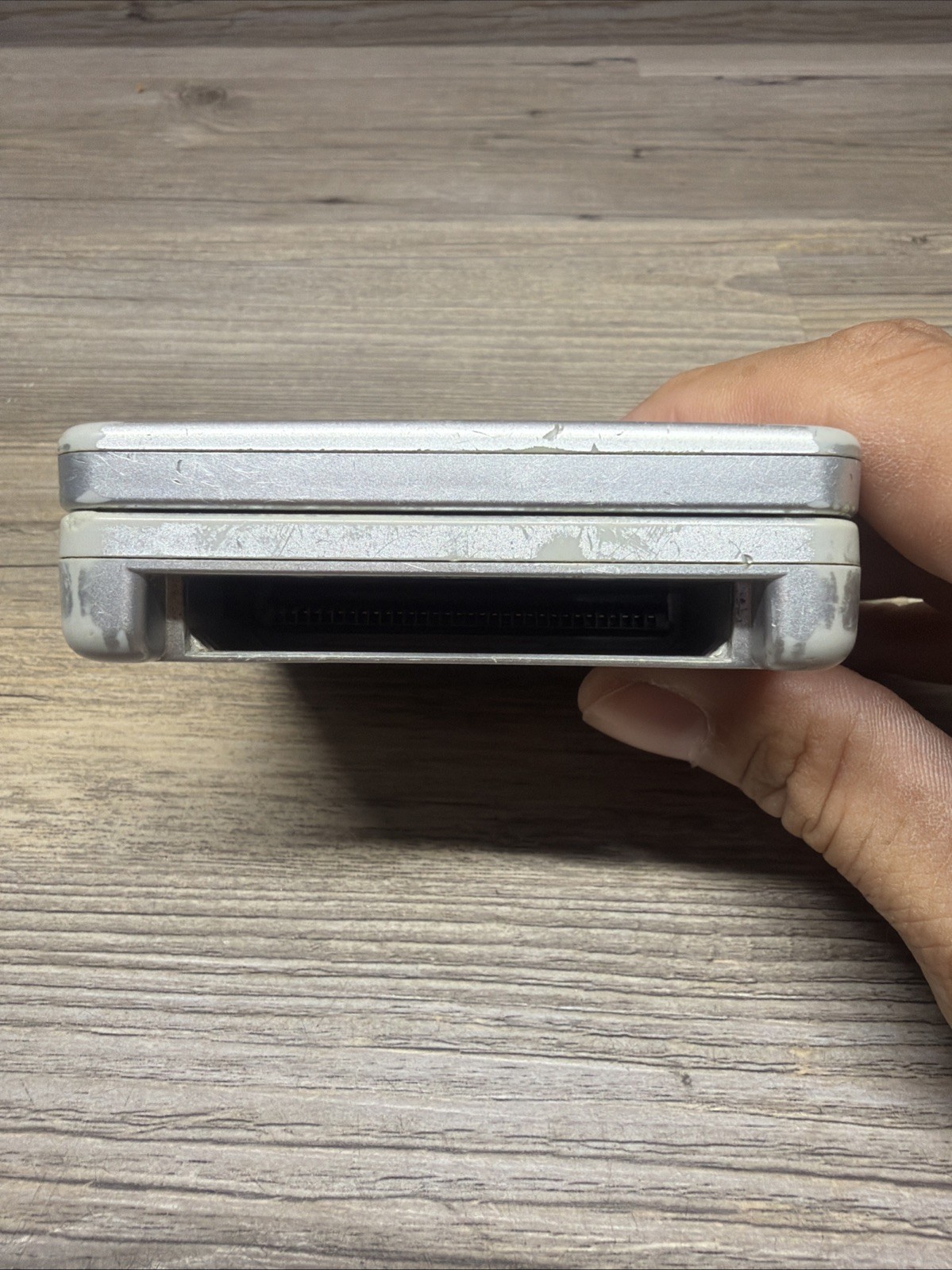 Nintendo Game Boy Advance SP Silver Handheld System TESTED WORKING