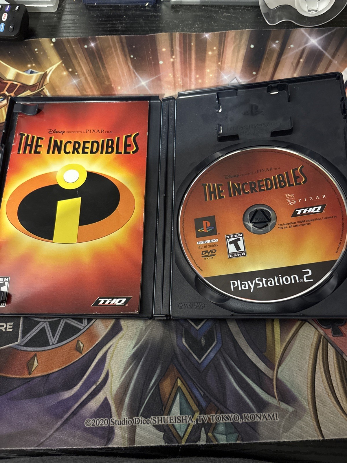 Disney Pixar The Incredibles PS2 Playstation 2 CIB Complete Black Label Clean