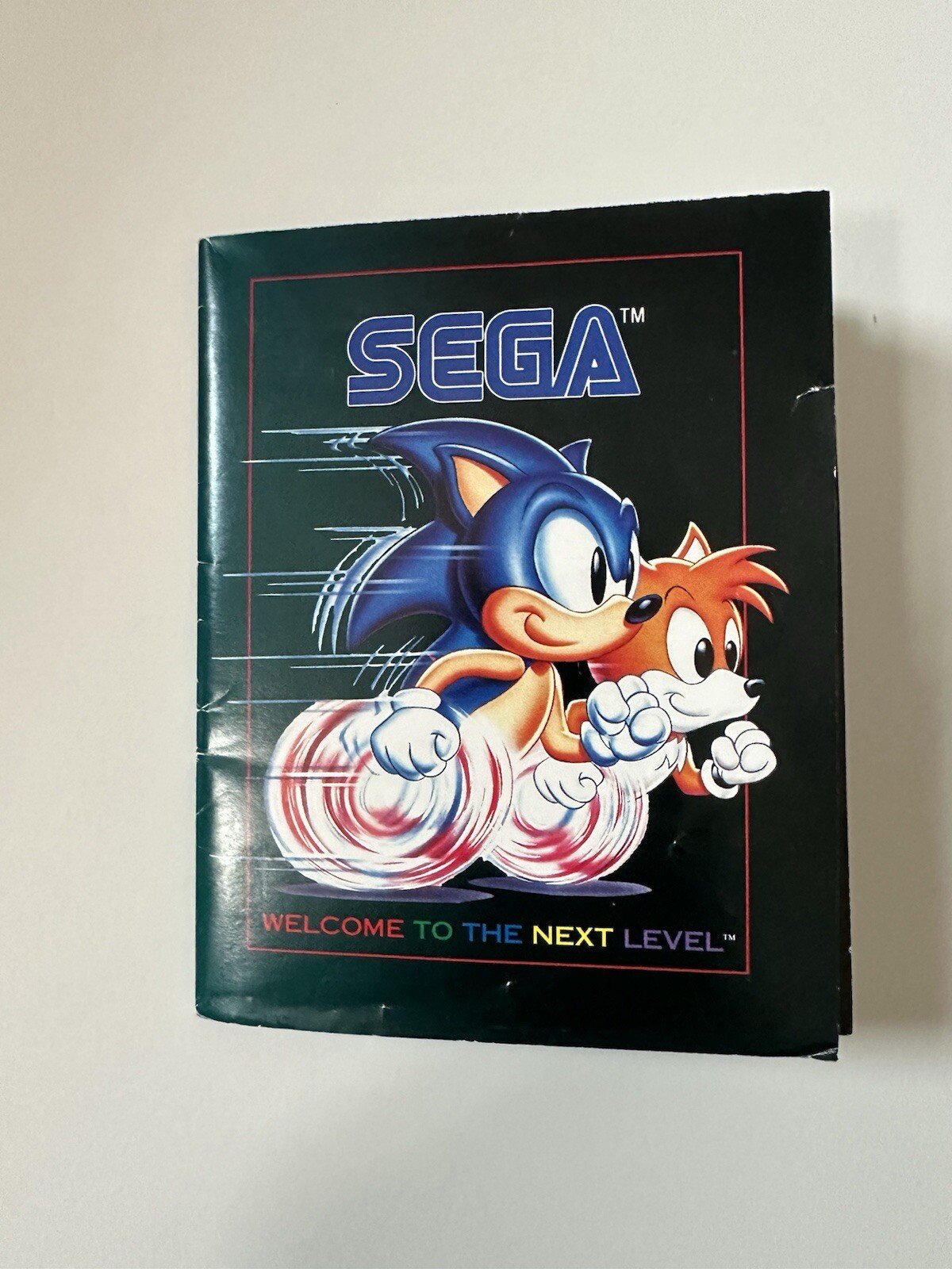 Sega Welcome To The Next Level – Jurassic Park Poster Fold Out Insert – Vintage!