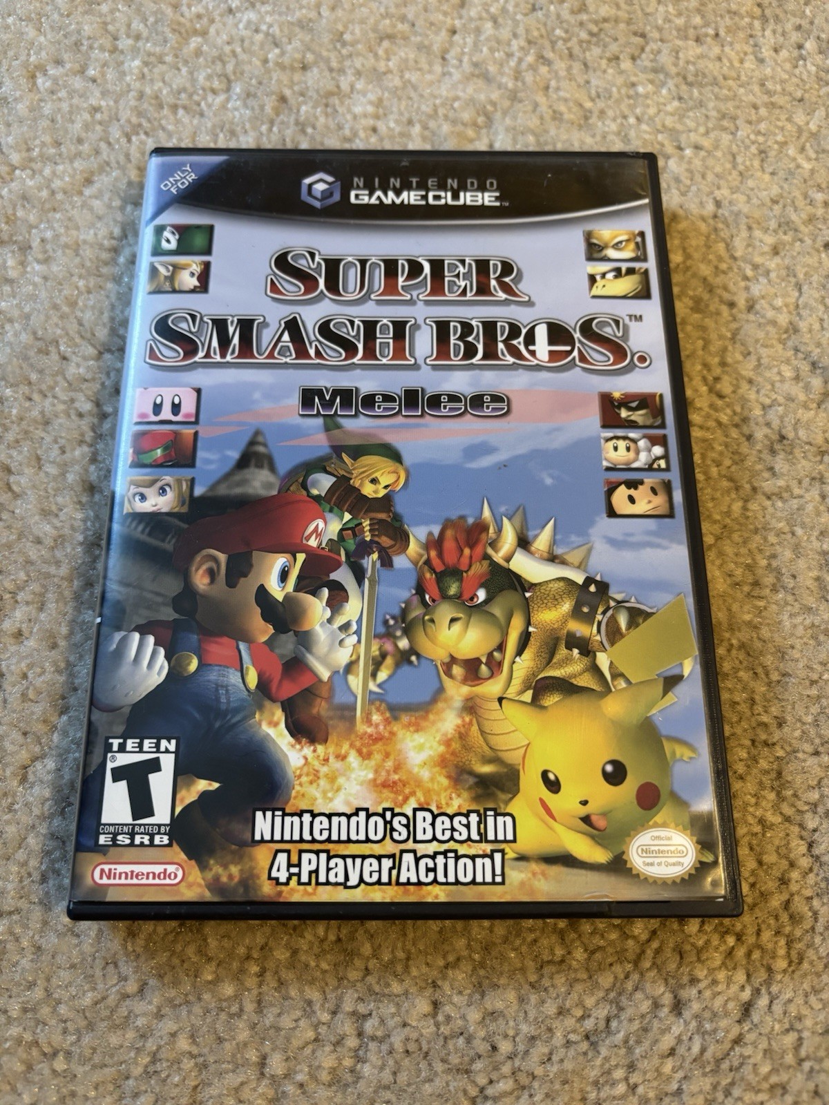 Super Smash Bros Melee – GameCube – Complete – Tested – READ