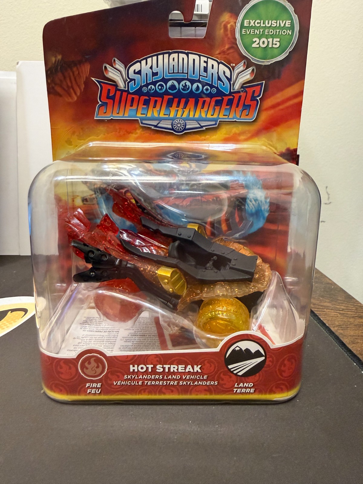 Skylander Superchargers Hot Streak E3 EVENT EXCLUSIVE, BRAND NEW, SEALED IN BOX