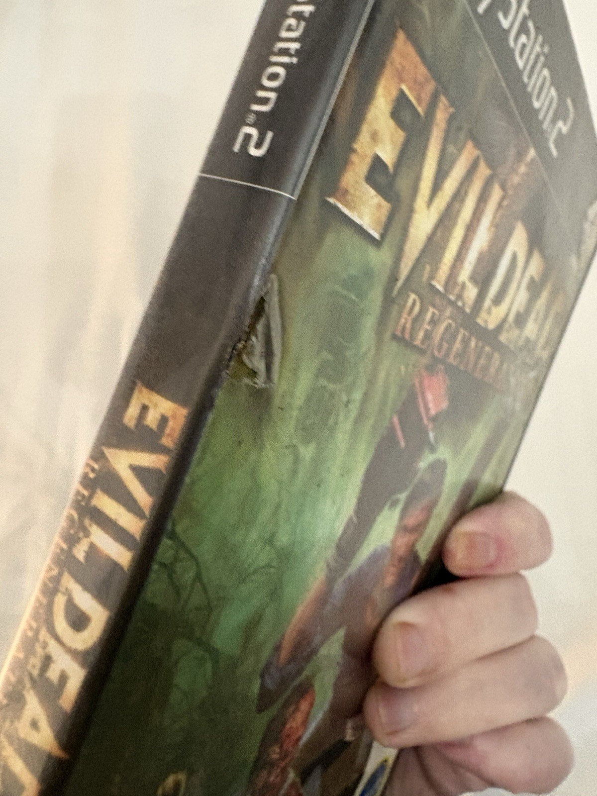 Evil Dead Regeneration PS2 With Manual. Scratches Untested Read