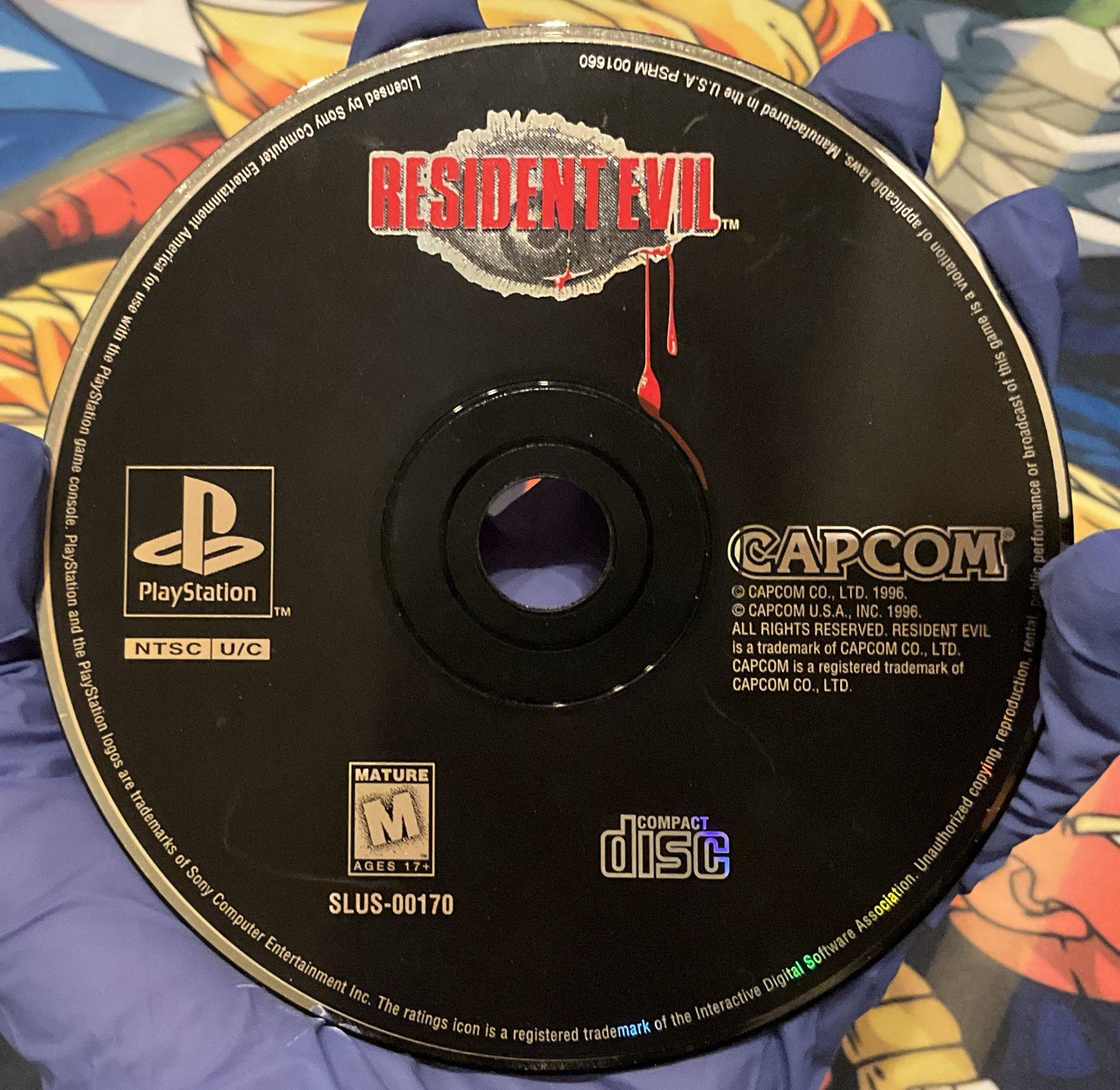 FULLY WORKING, BROKEN CASE – NO MANUAL: Resident Evil PlayStation 1 PS1 Long Box