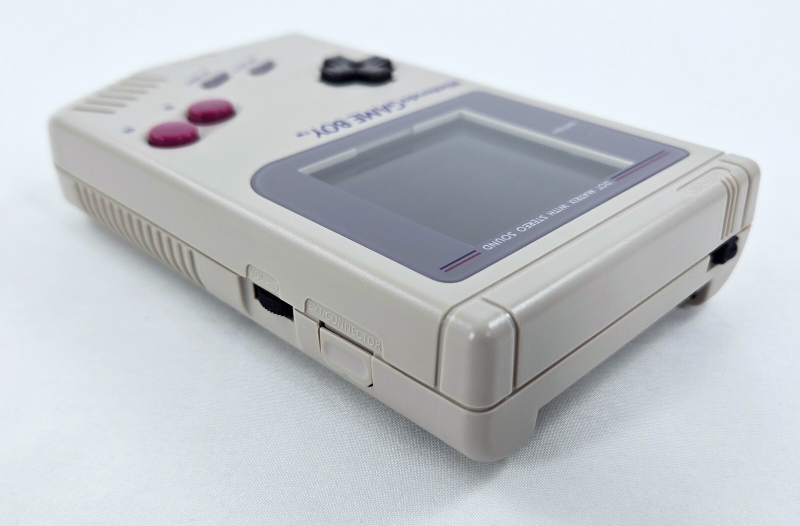 GAME BOY DMG-01 CONSOLE COMPLETE CIB w/ TETRIS + IPS LCD Backlit Screen Nintendo