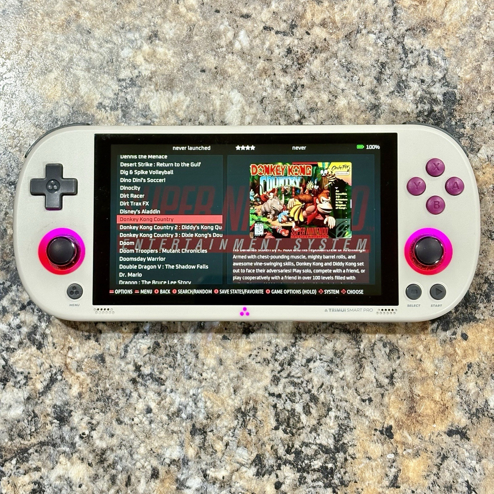Trimui Smart Pro, Retro Gaming Handheld, New 64GB Card, Loaded Ready To Play