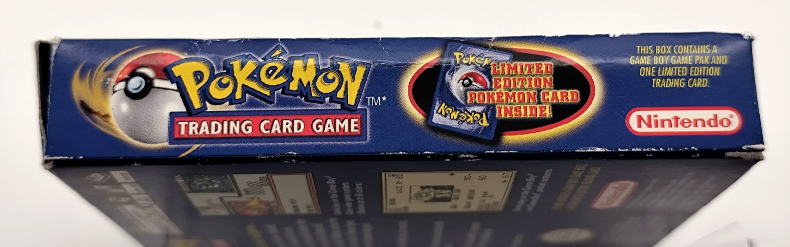 Pokemon Trading Card Game (Game Boy Color GCB, 2000) COMPLETE CIB Authentic Dry