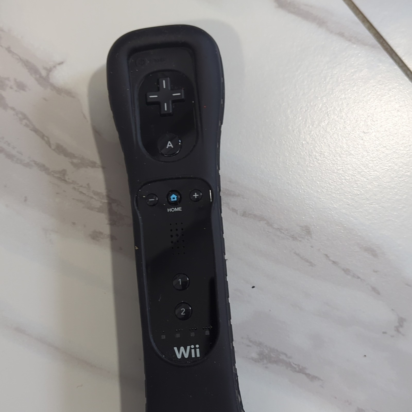 Nintendo Wii Remote Motion Plus Controller Black RVL-036 Official OEM Tested