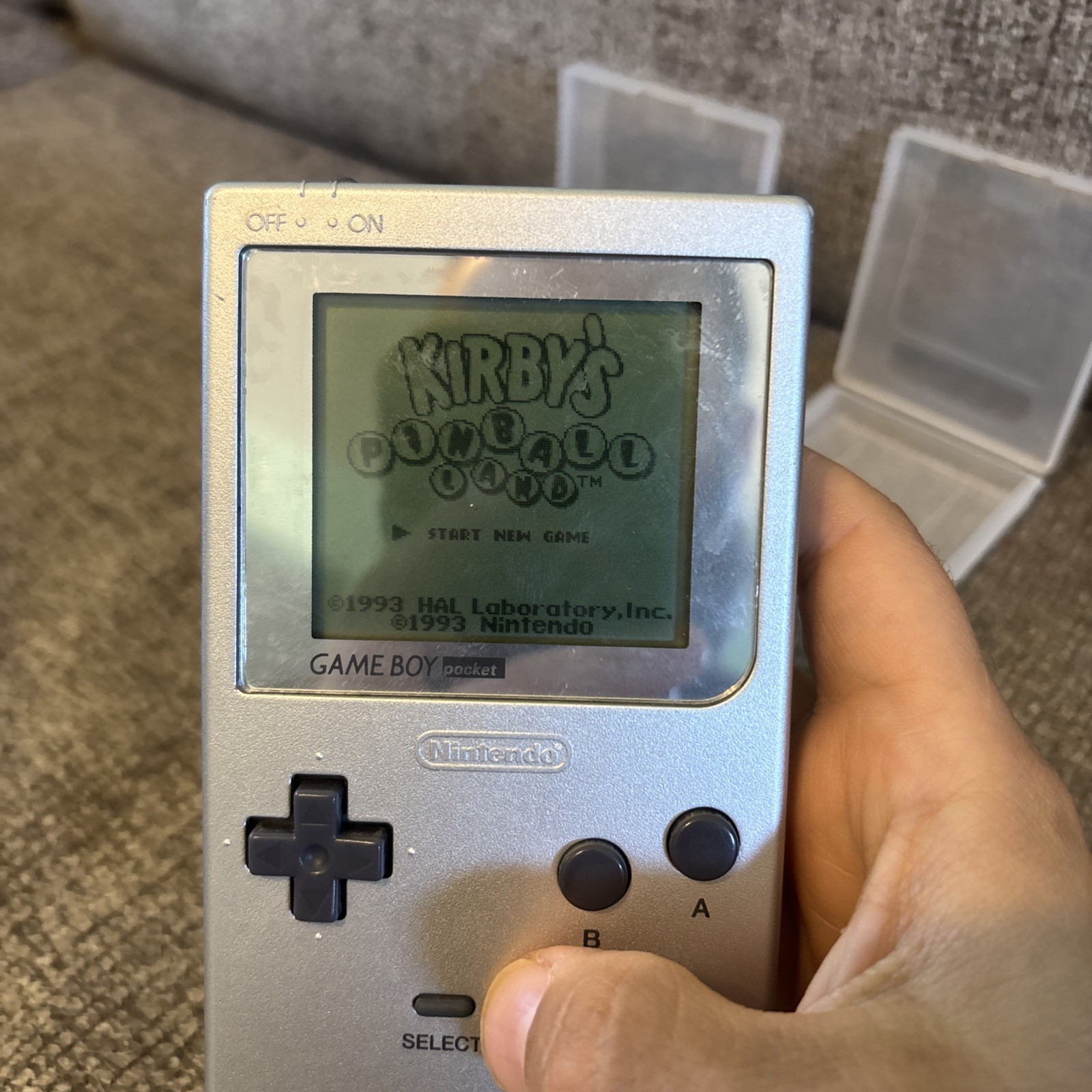Kirby’s Dream Land + Kirby’s Pinball Land – Nintendo Game Boy Lot Of 2 Games