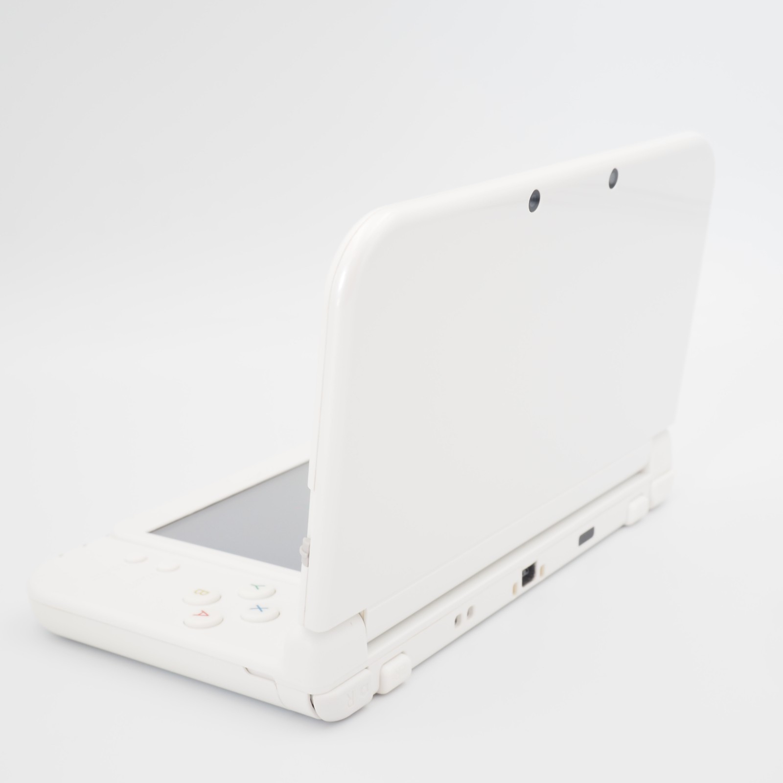 [EXC] New Nintendo 3DS XL LL Pearl White Console Tested w/Charger Box