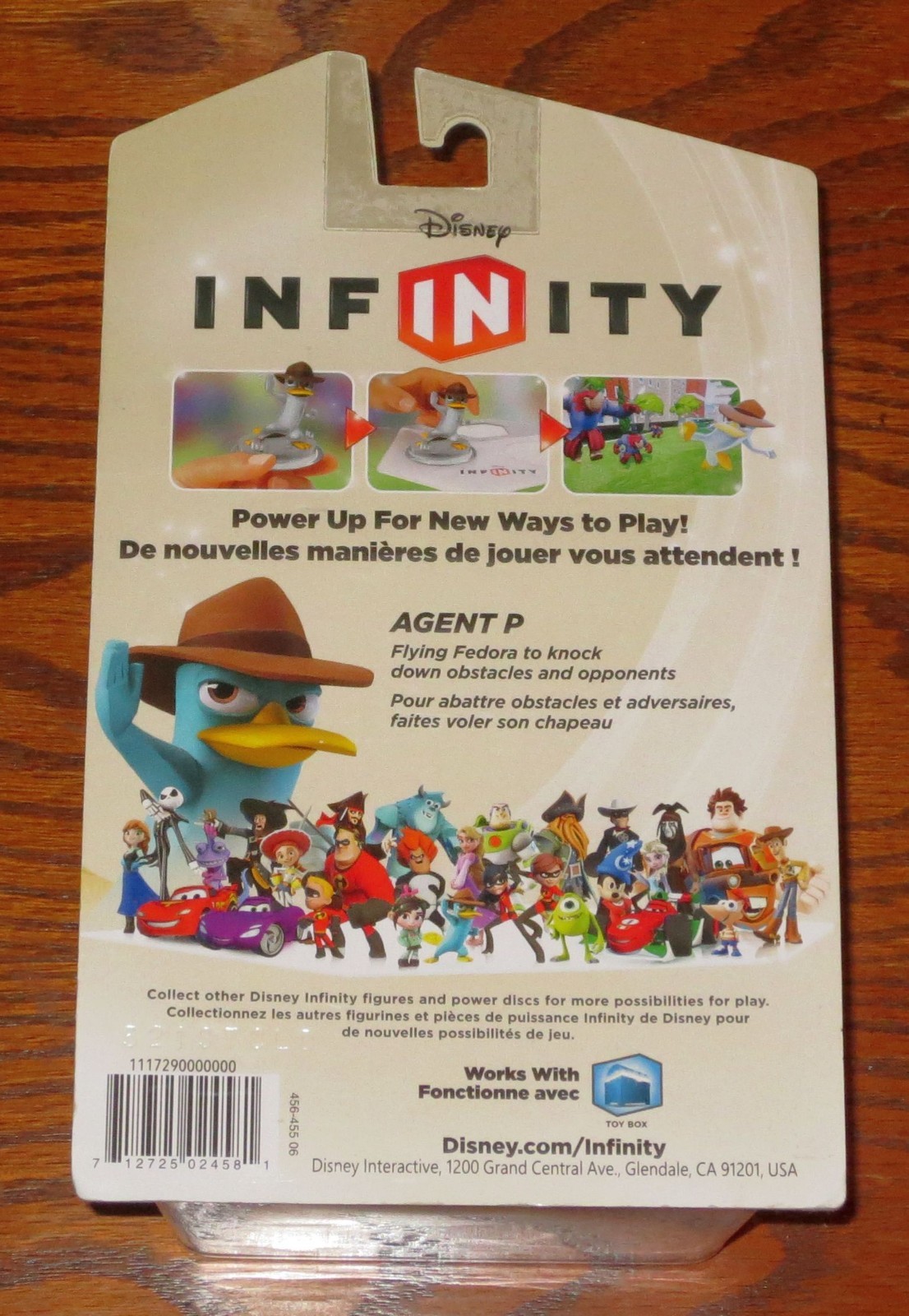 Disney Infinity Phineas and Ferb Agent P Crystal Figure ToysRUs Exclusive *New*